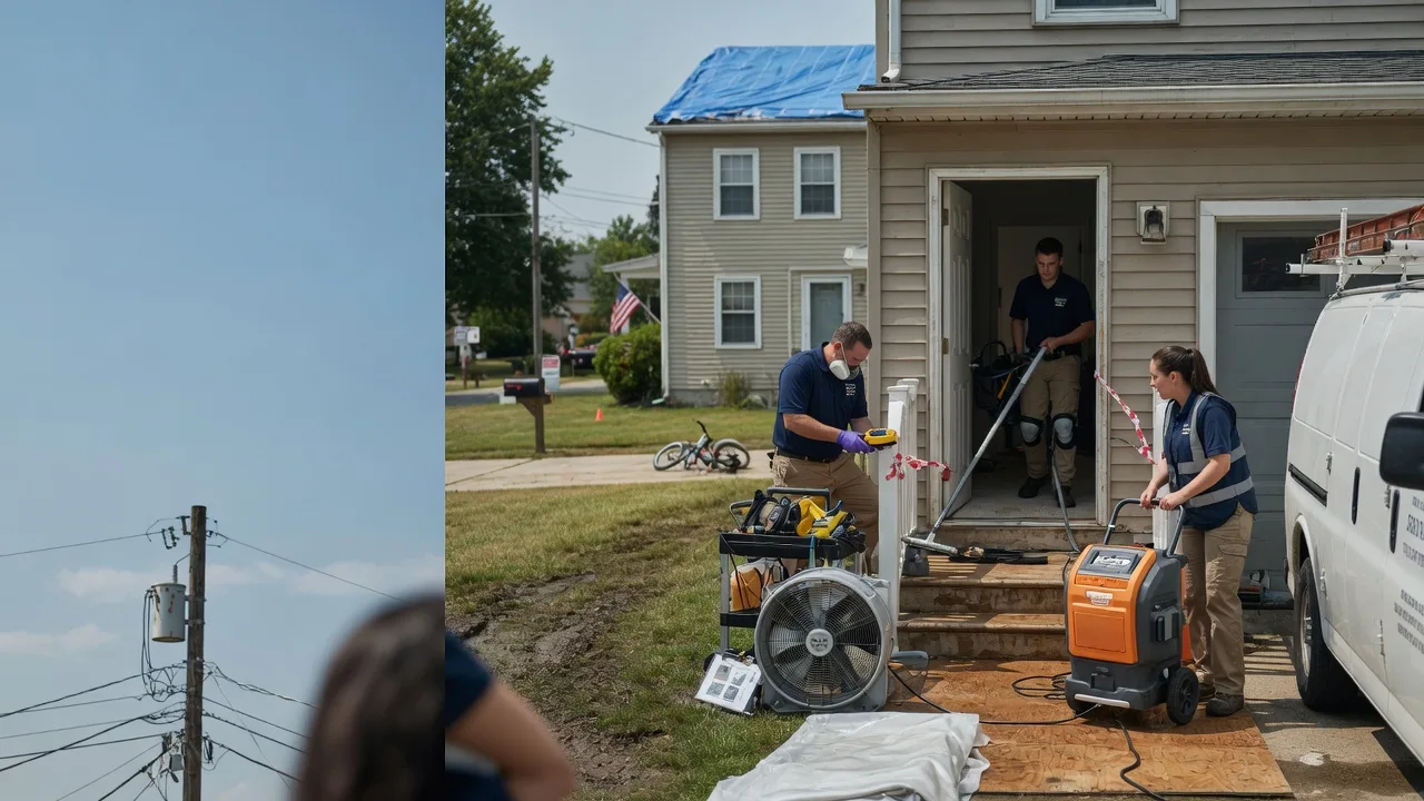 Water Damage Repair in Stendal, IN near me